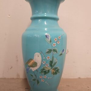 Antico vaso francese liberty 1939, mis h 29cm, l 13, p 13.
