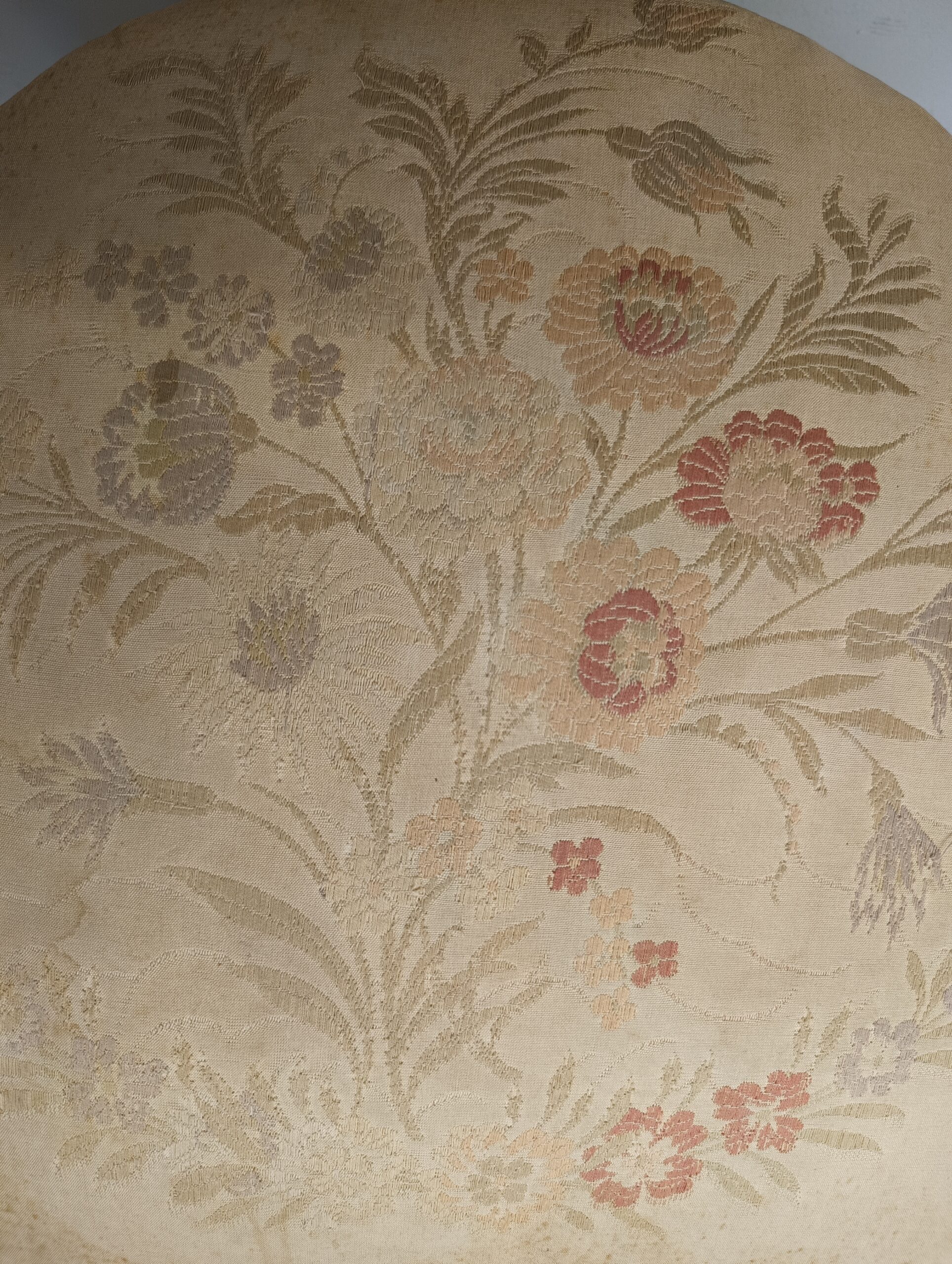 Antica poltrona Carlo X in noce massello, 800. Buono stato di conservazione. Mis h 85cm, l 50cm, p 44cm - immagine 5