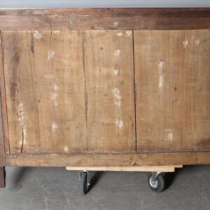 Alternative view of Antico comò - cassettone  cappuccino L. Filippo area Modenese 1840 noce. Rest mis 138 x 60. H 96