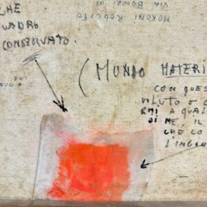 Alternative view of Dipinto arte moderna Smalti policromi su tela, Roberto Moroni. Material World, 1968, mis 80x60 cm