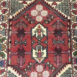 Tappeto persiano Hamedan, vintage, 128x84 cm
