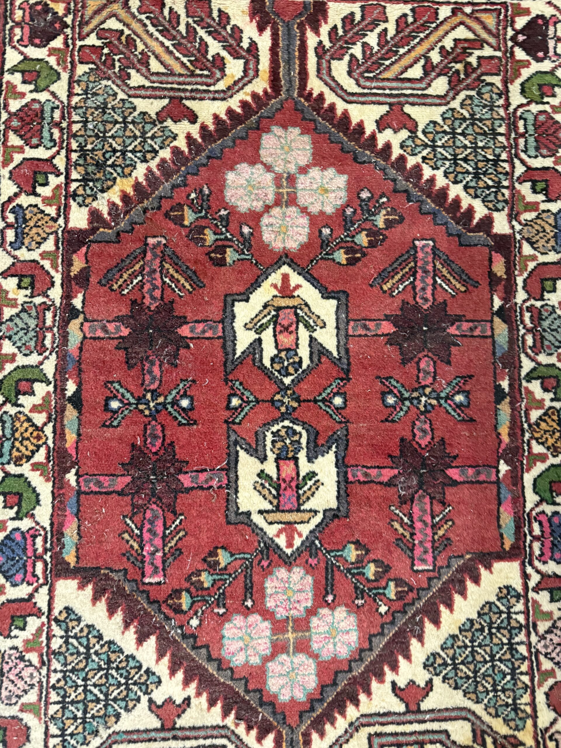 Tappeto persiano Hamedan, vintage, 128x84 cm