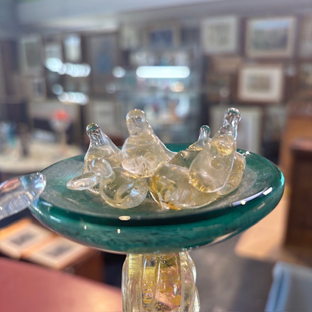 Figura di popolana in vetro Murano anni 40. Scultura fornace Salviati . H 34 strepitosa - immagine 8
