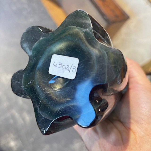 Figura di popolana in vetro Murano anni 40. Scultura fornace Salviati . H 34 strepitosa - immagine 10