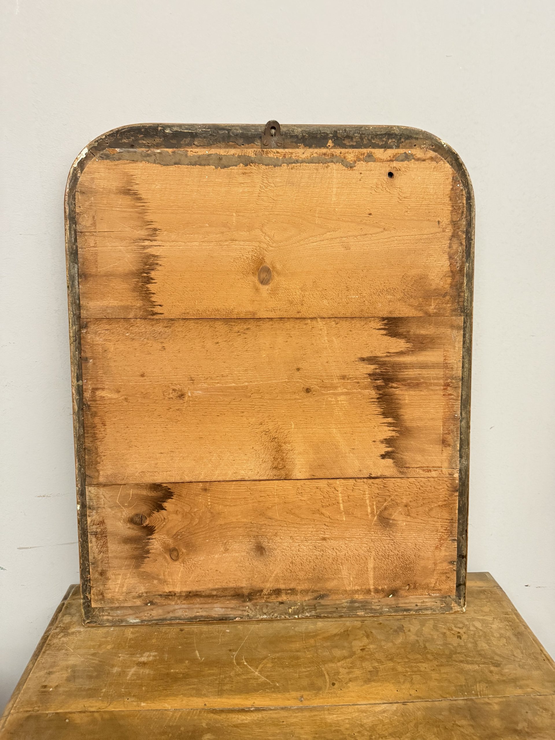 Antica specchiera dorata XIX, 74x58 cm - immagine 2
