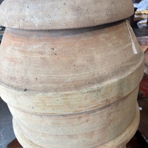 Alternative view of Antico grande vaso Orcio toscano primi 900 terracotta Siena – Petroio Ditta Nenzi . marchiato H 70 .