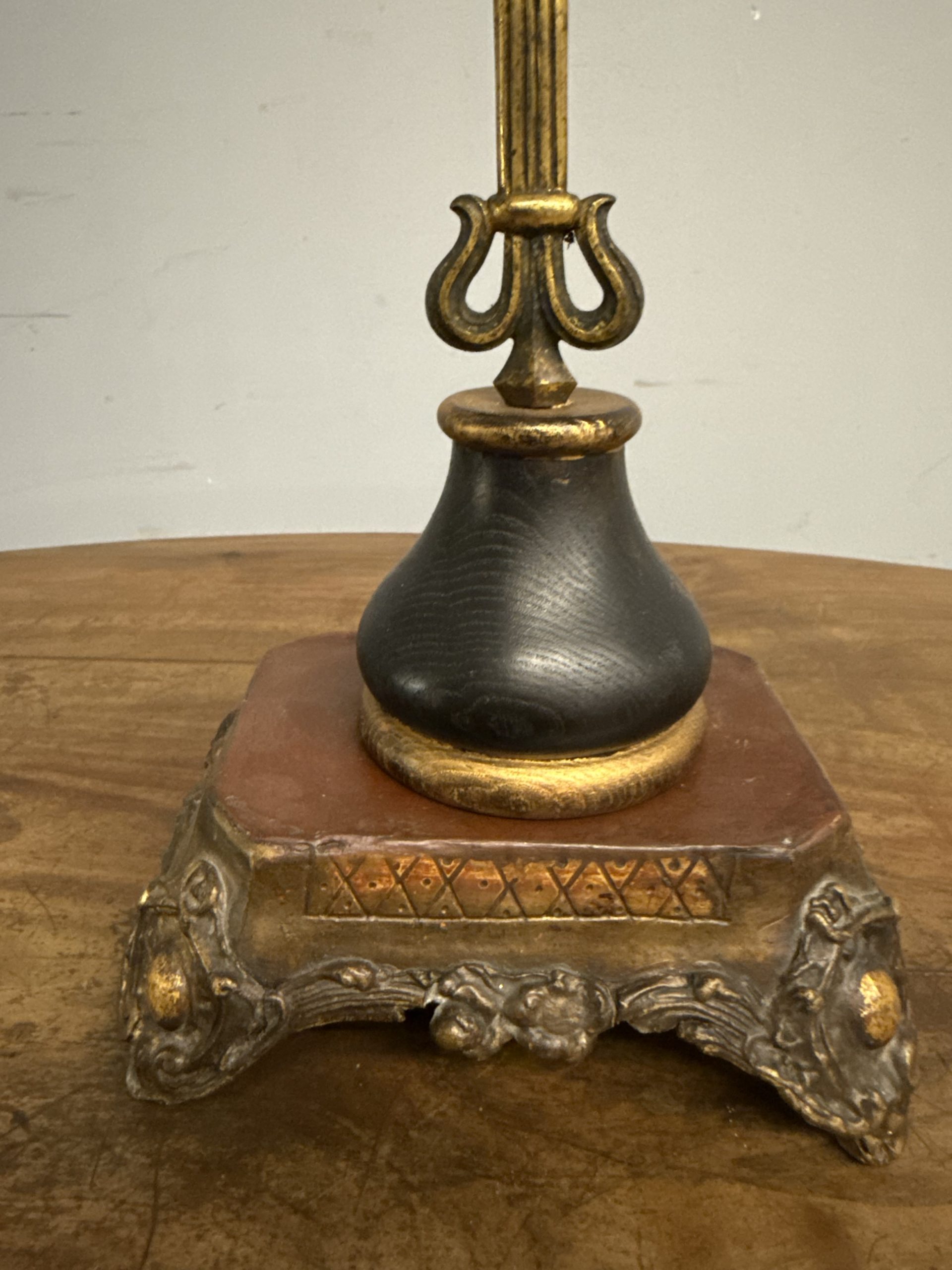 Antica croce neogotica in Bronzo, XIX sec, 36x23cm - immagine 5