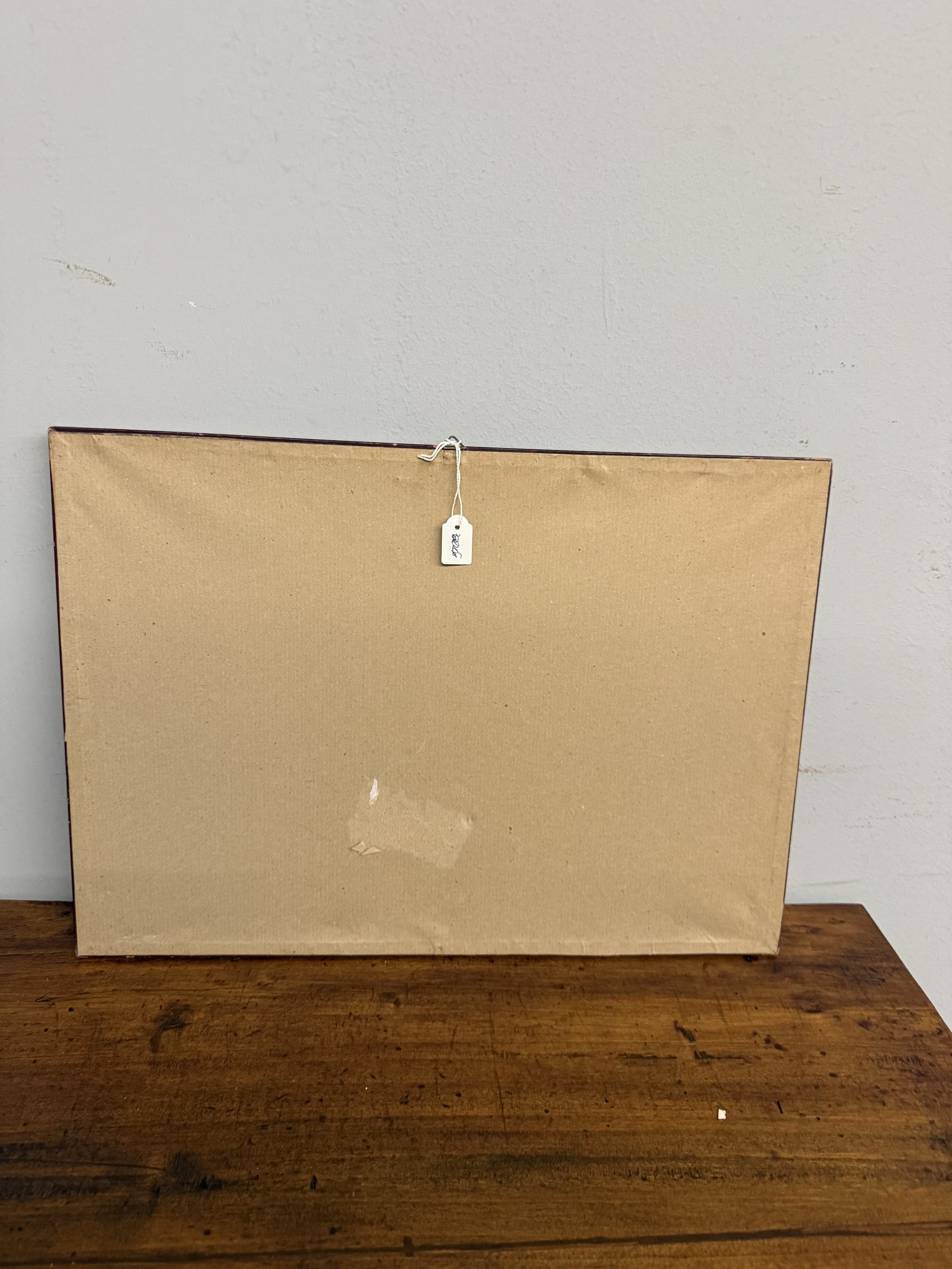 Antica incisione '800 Celestino Turletti. Ben arrivato Lo Zio, 44x32cm - immagine 11