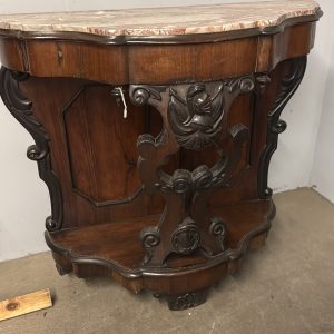 Alternative view of Antica console noce L.Filippo, '800, Napoli, 100x103x43cm