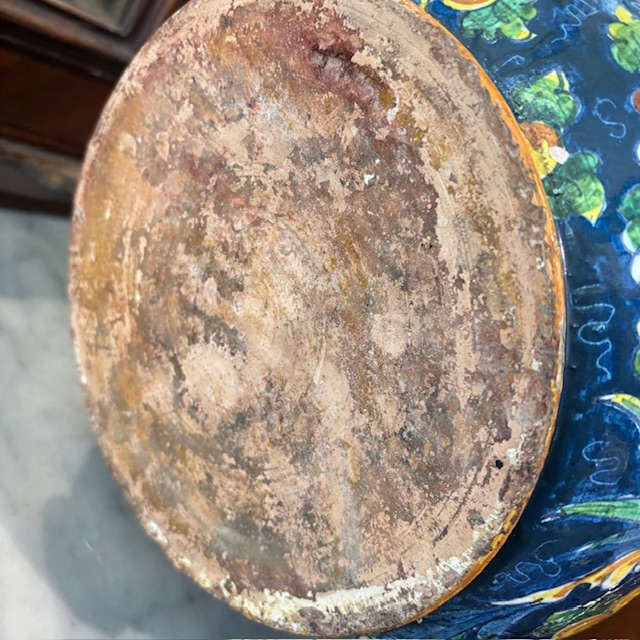 Antico grande vaso da farmacia Venezia epoca XVIII sec Folie Malva . Mis h 24 - immagine 13