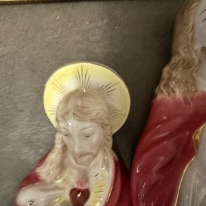 Alternative view of Gruppo di 11 capoletti sacri - mid century - con Madonne, Gesù e Sacra Famiglia, anni 40/50
