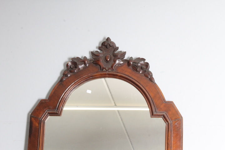 Antica console con specchiera XIX secolo Umbria . piano marmo Carrara . Mis 130 x 58 h 97 . Altezza totale cm 247 - immagine 11