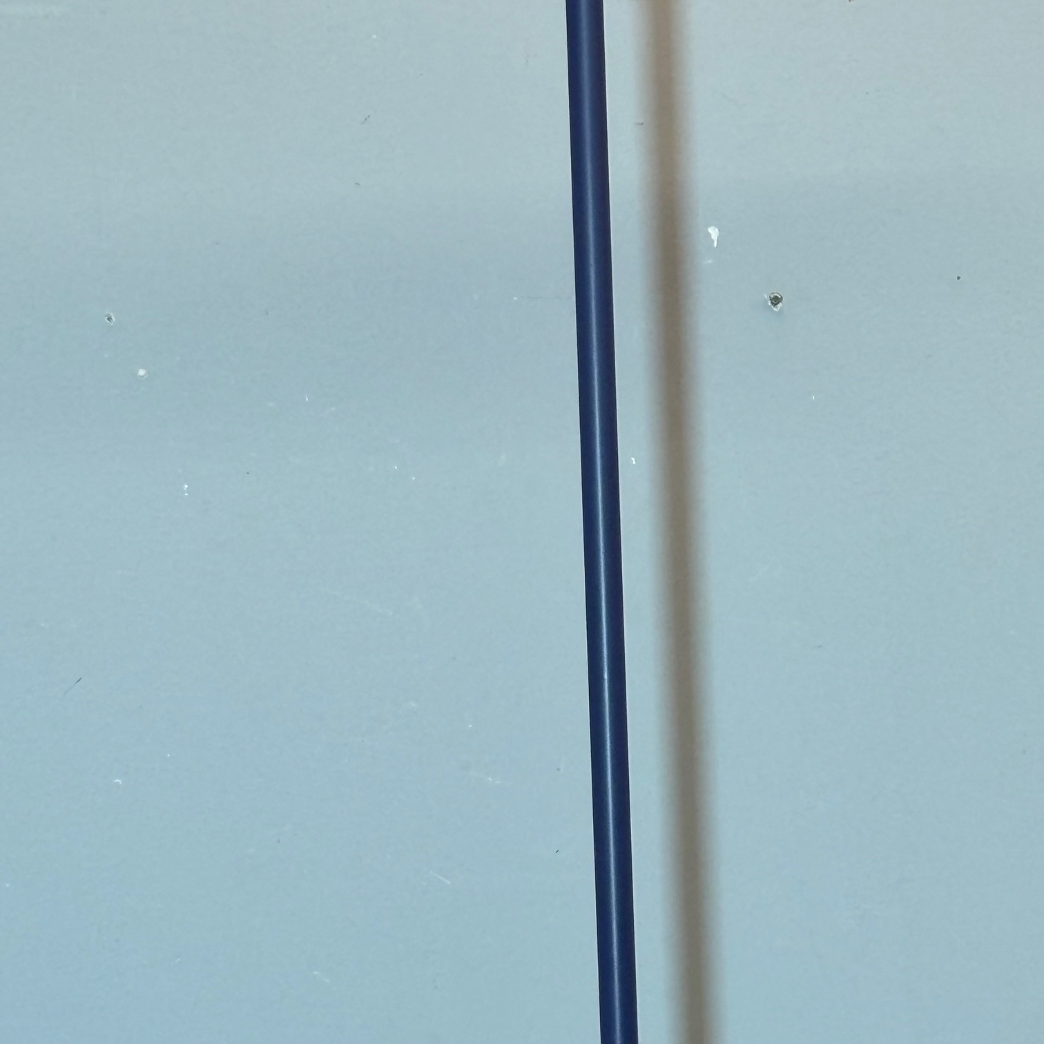 Lampada da terra design piantana JILL di ARTELUCE vetro Murano blu disegnata da King , Miranda e Arnaldi 1978 . h 195 - immagine 3