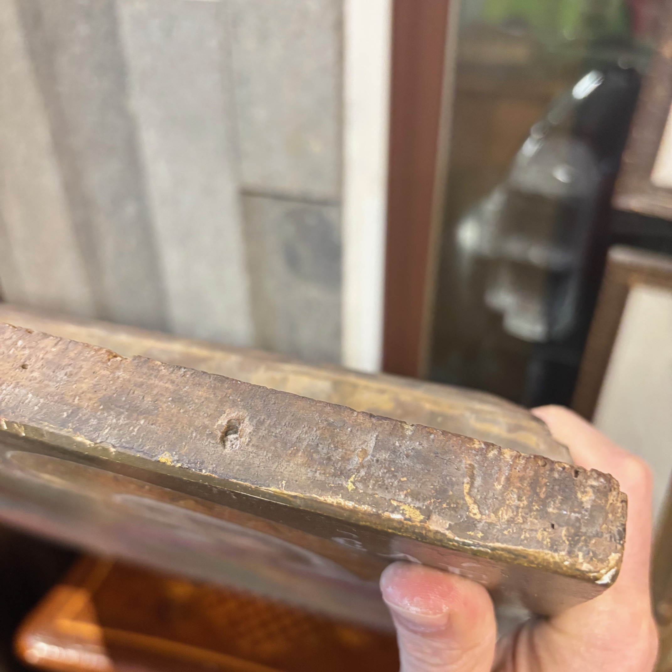 Antica Icona Ortodossa di Grandi dimensioni S. Costantino e S. Elena 78 x 53 epoca fine XIX secolo - immagine 17