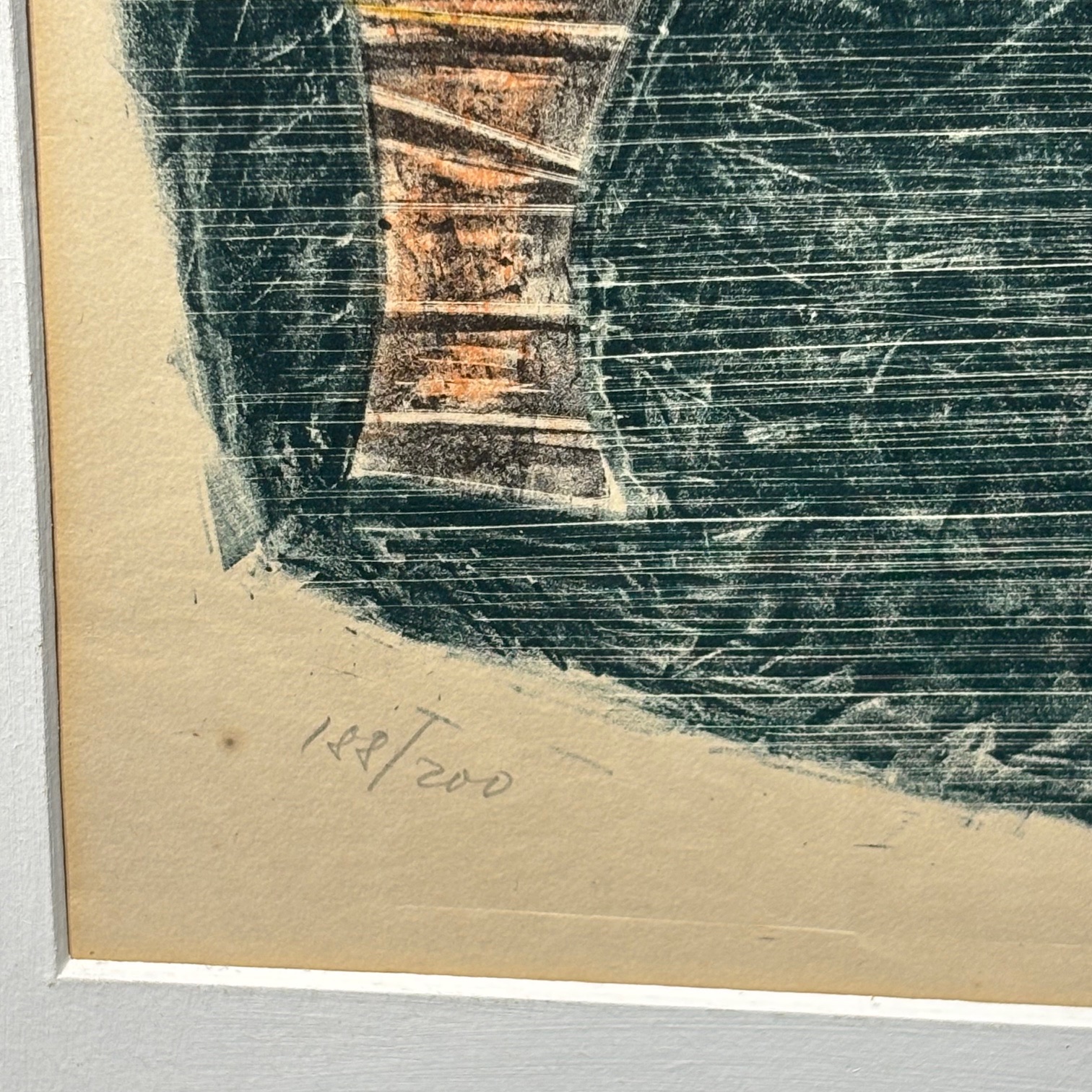Opera di Massimo Campigli dell’ anno 1957. Litografia a colori 48 x 35,50 - immagine 7