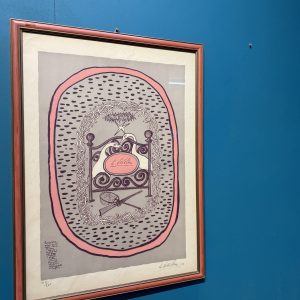 Alternative view of Litografia a colori Giuseppe Viviani 8/200 Frontespizio 1962, 66x47cm