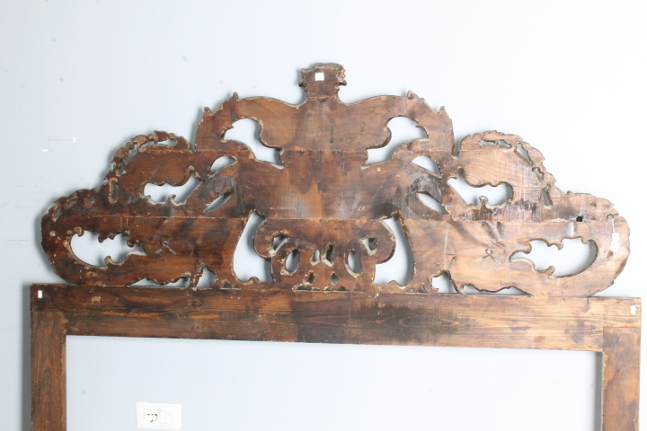 Antica testata Letto matrimoniale mecca argento . Barocco primi 900 . Mis L 176 h cm 142 - immagine 14