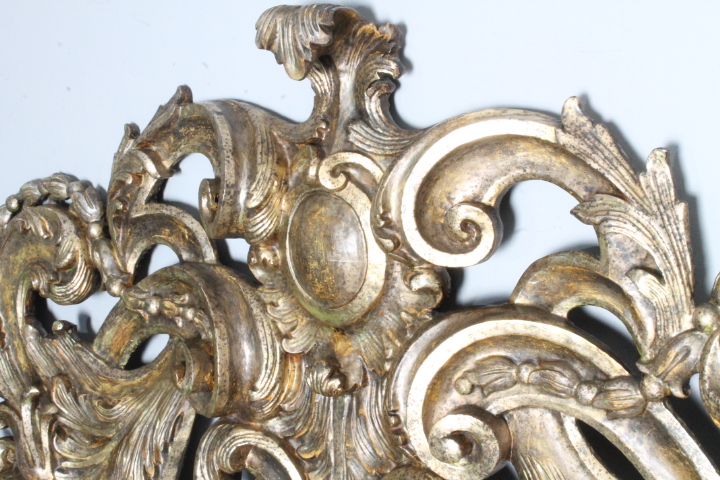 Antica testata Letto matrimoniale mecca argento . Barocco primi 900 . Mis L 176 h cm 142 - immagine 15