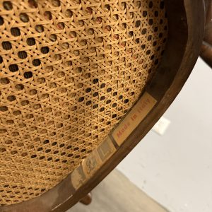 Alternative view of Poltrona a dondolo Salotto e Liberali anni '30, Napoli, marchiato, stile Thonet