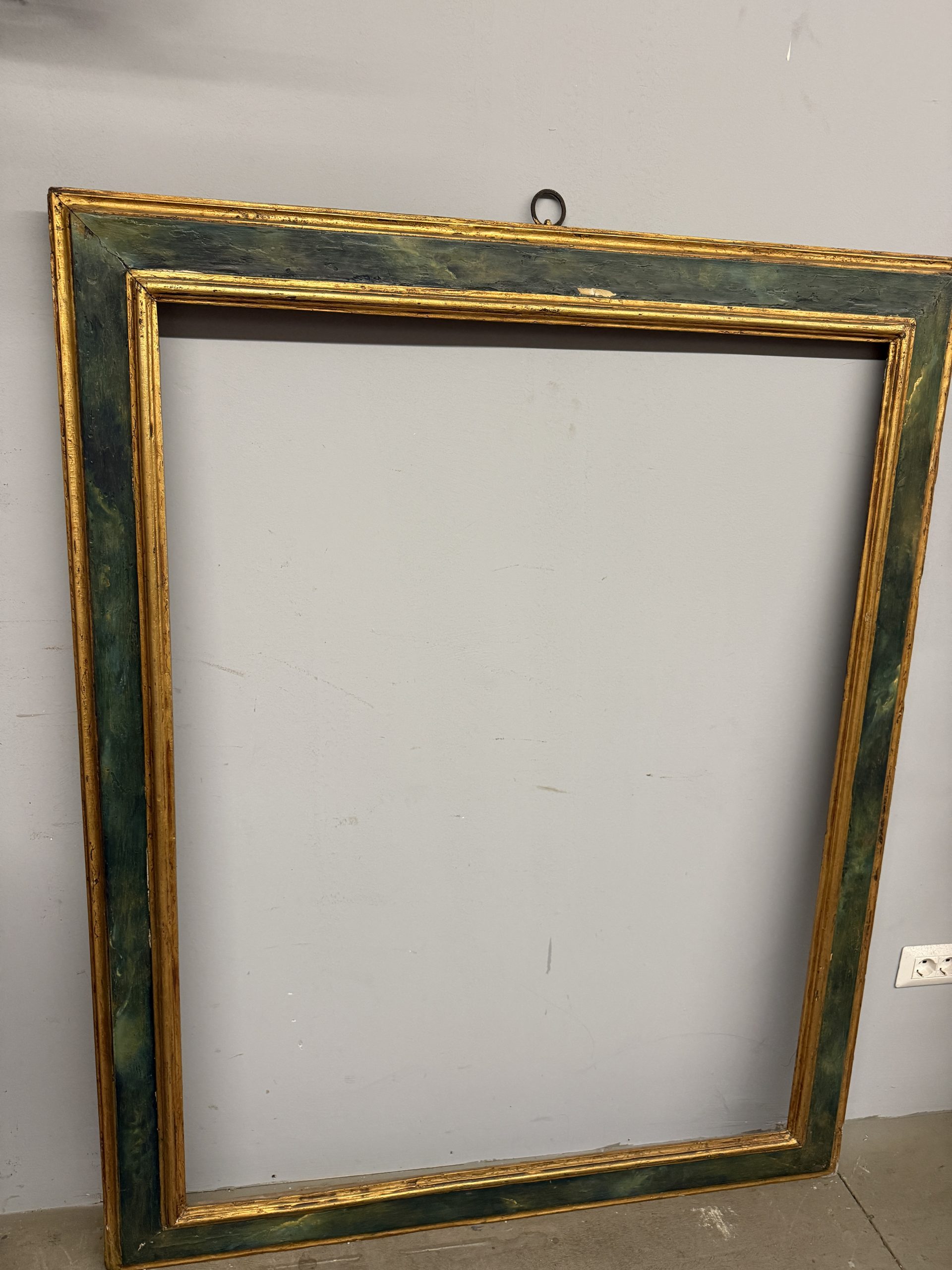 Antica cornice dipinta XVII sec, 151x121cm