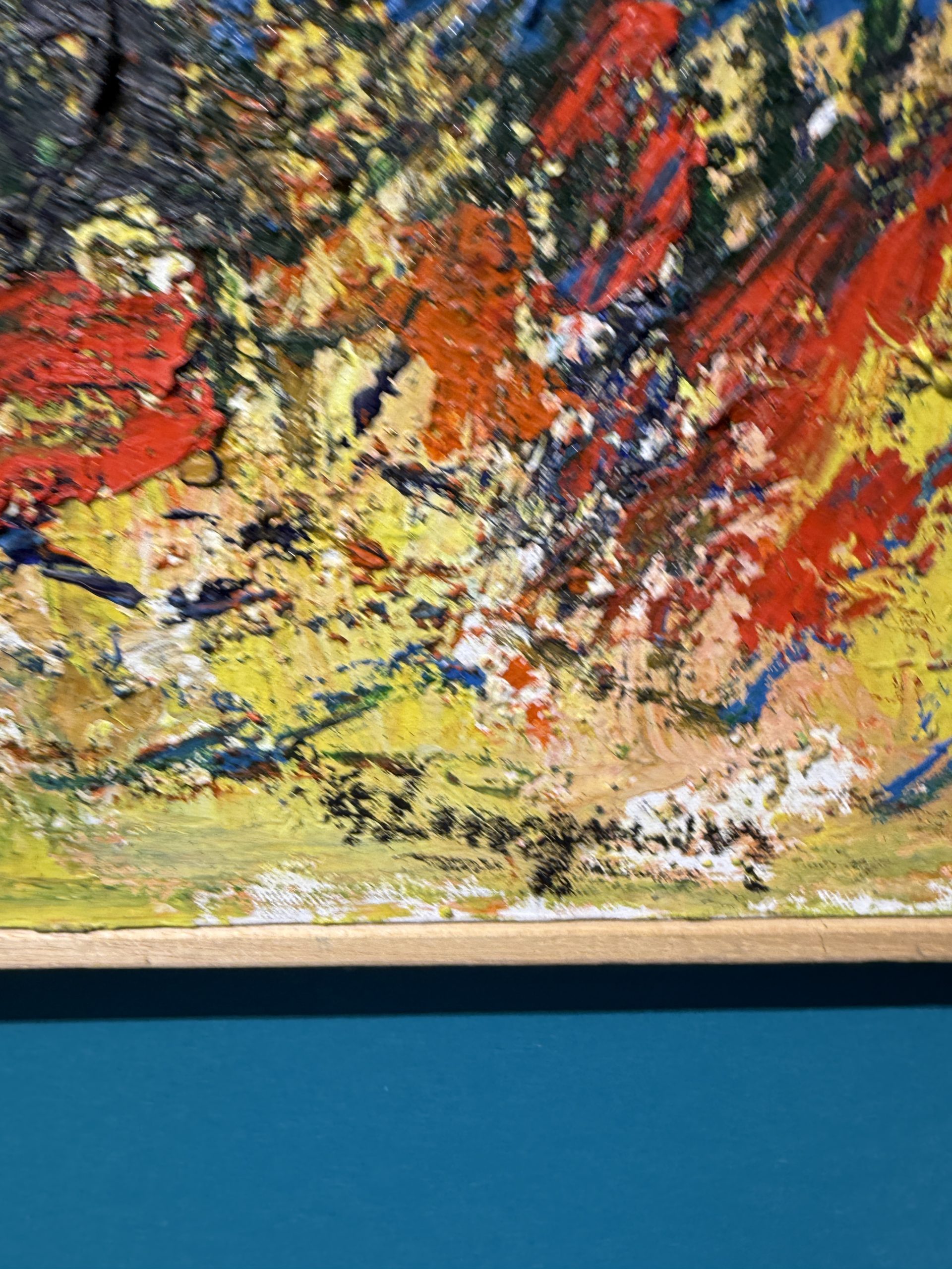 Dipinto arte moderna Gianfranco Zaccagnino, Roma 2017, olio su tela, 82x61cm - immagine 7