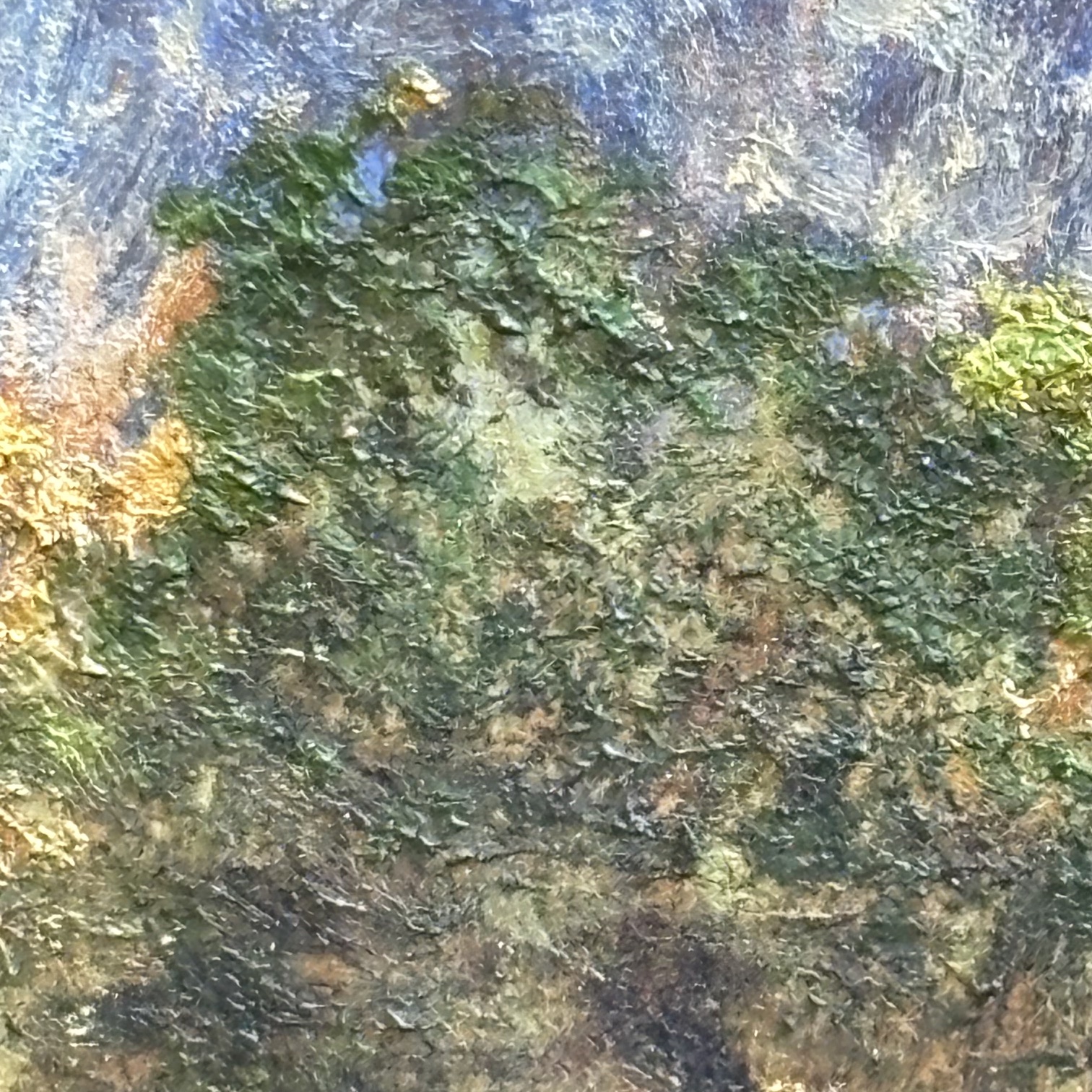 Filippo Carcano (Milano 1840 – 1914 )Paesaggio Montano Antico olio su tavola XIX sec . Cm 25,50 x 17,50 - immagine 10