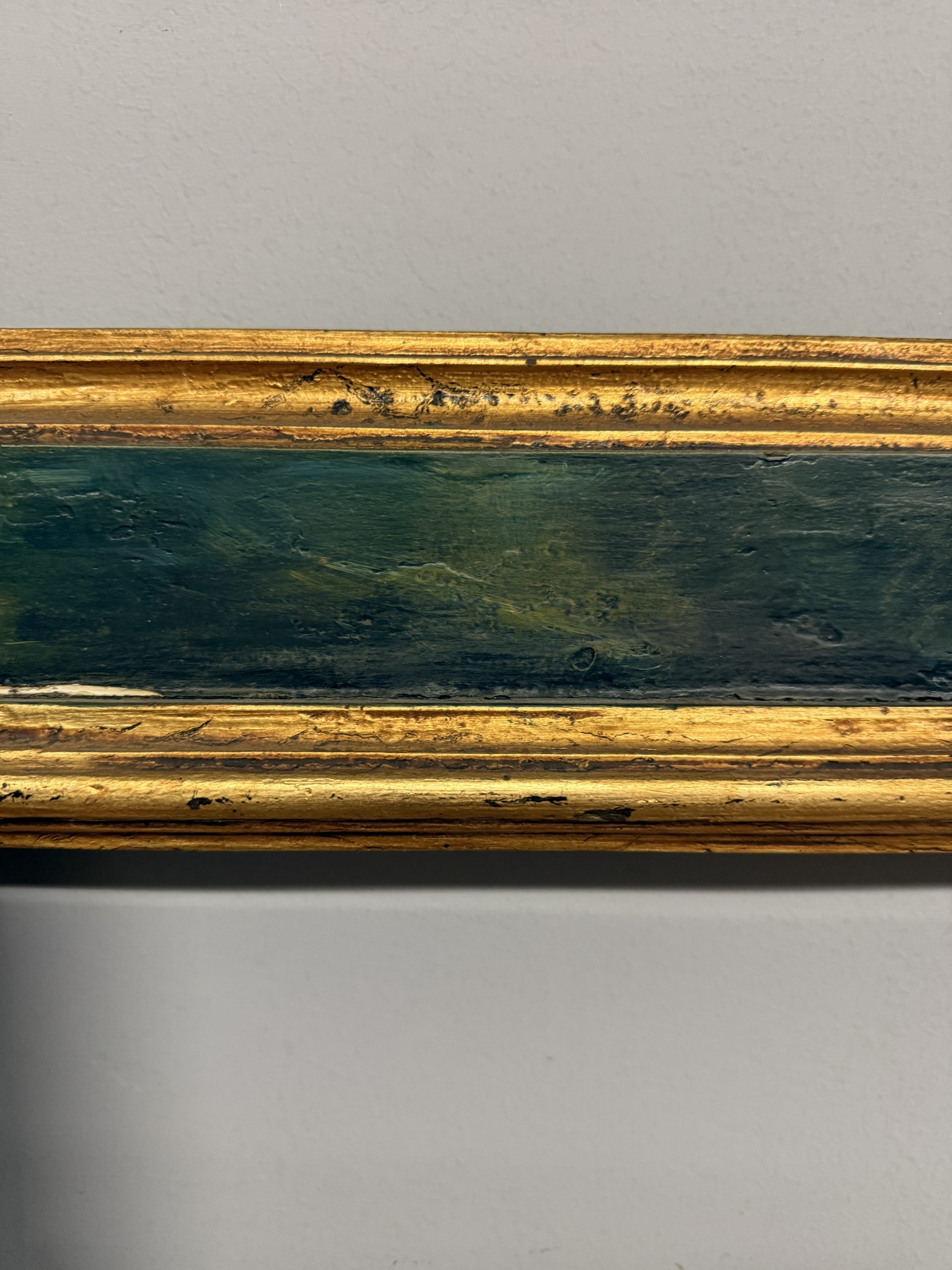Antica cornice dipinta XVII sec, 151x121cm - immagine 5