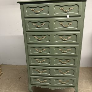Alternative view of Cassettiera settimino Vintage anni '50 mid century - Salvia, 138x73x41cm
