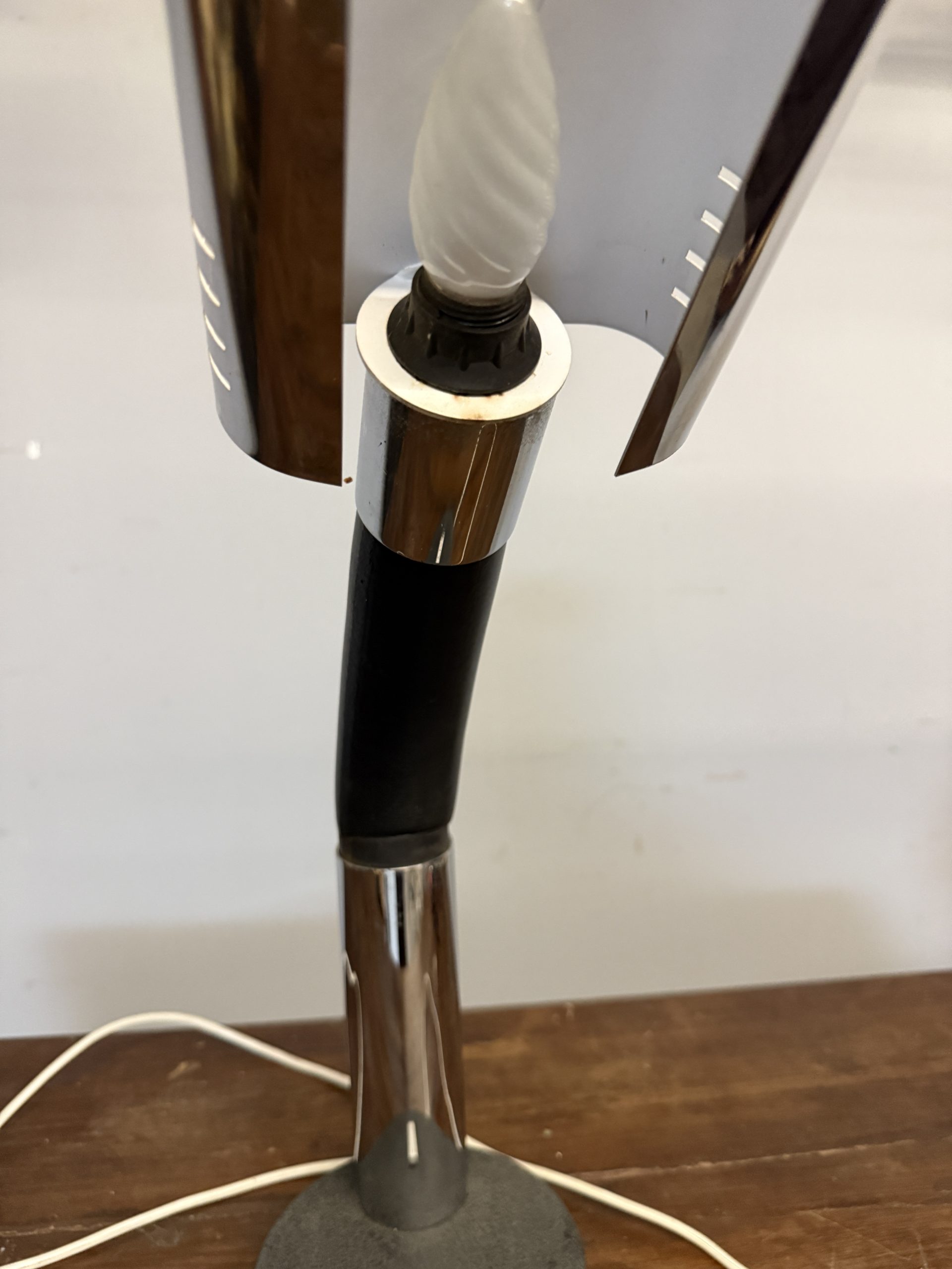 Lampada da tavolo regolabile anni '70 Bellini per Targetti Sankey, 50x16cm - immagine 5