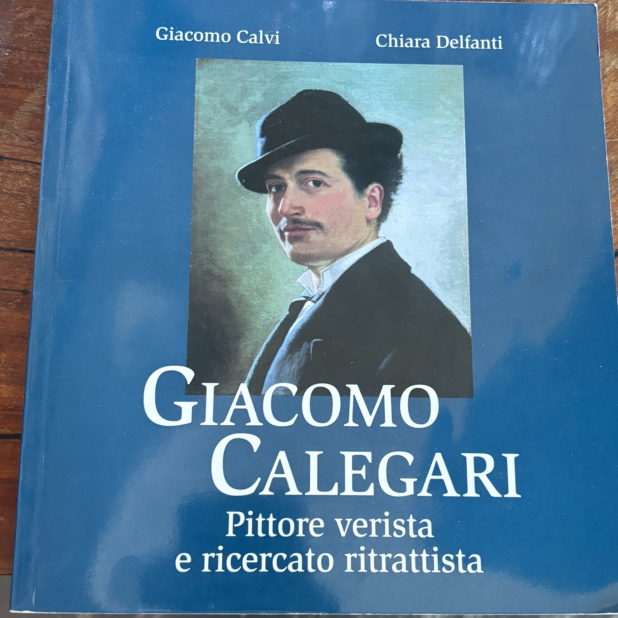 Antico dipinto olio di nobile, autore Giacomo Calegari Bergamo 1899 pittore verista . Mis 130x 105 - immagine 10