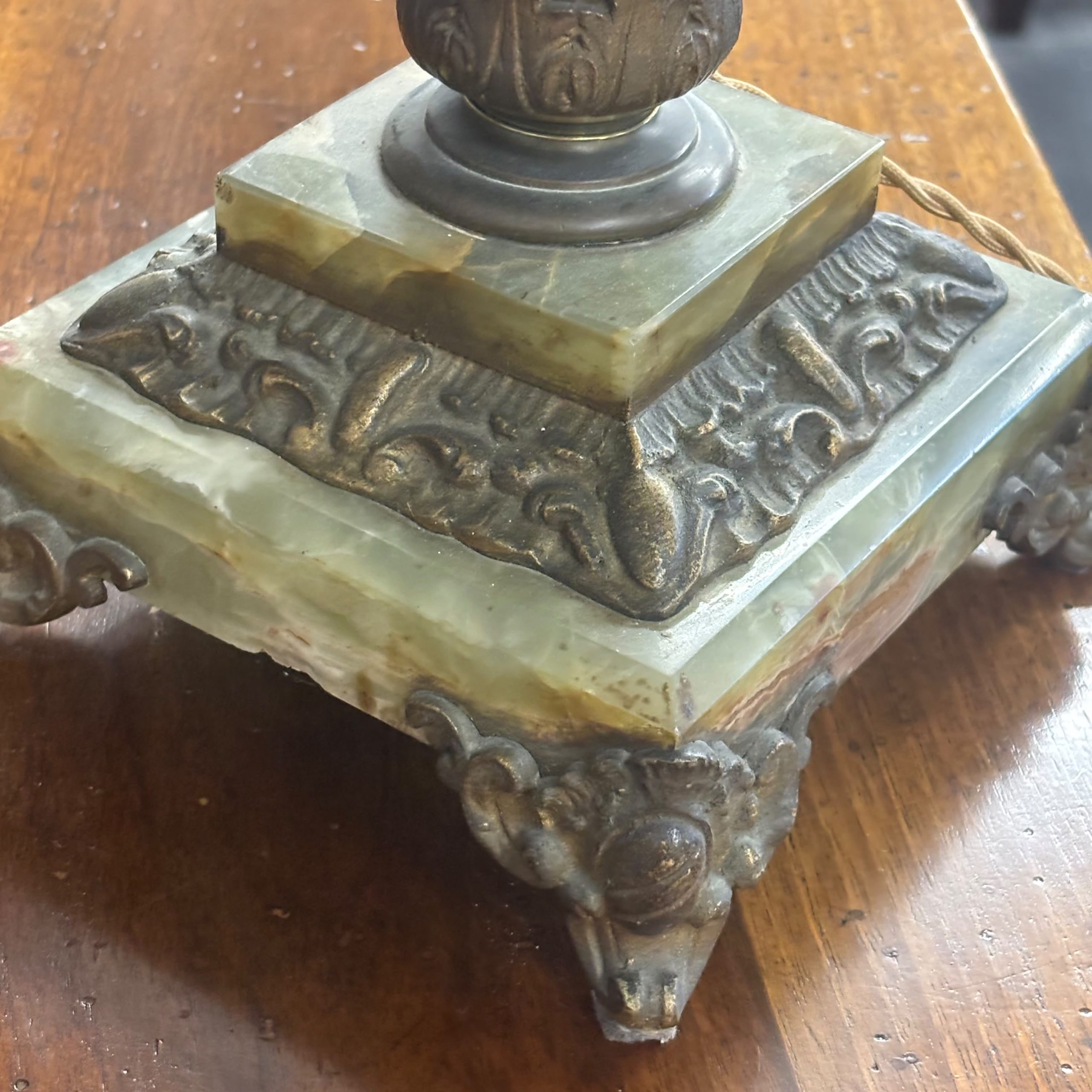 Vecchia scultura cinese in pietra saponaria raffigurante Shou Lao 26x12cm - immagine 3
