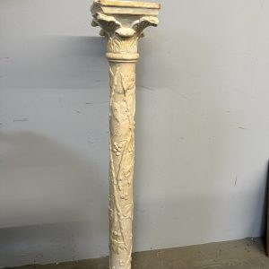 Antica colonna in marmo liberty '900, 120x40cm