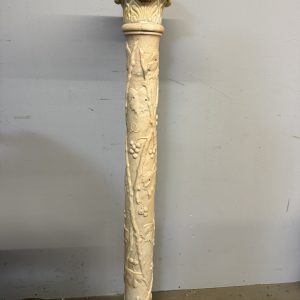 Alternative view of Antica colonna in marmo liberty '900, 120x40cm