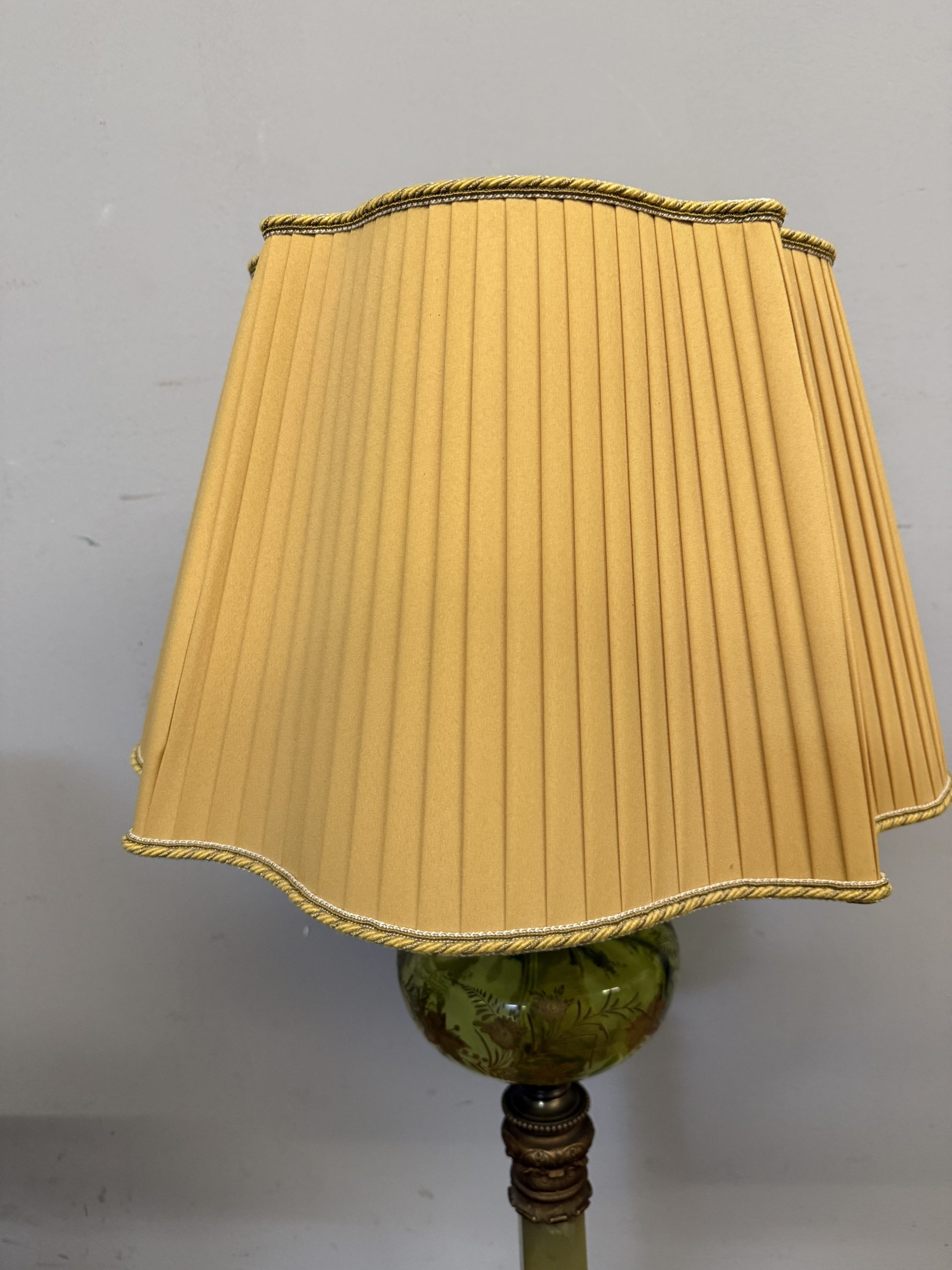 Bellissima lampada antica a petrolio vittoriana, XIX sec, 96x31cm - immagine 12