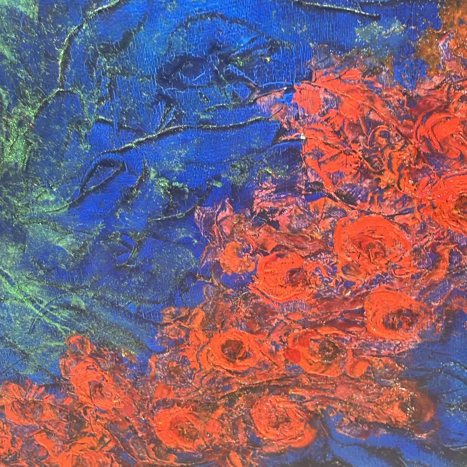 Gianfranco Zaccagnino (ROMA) Olio su tela “ Madre Natura “ 2020 mis 120 x cm 80 , Arte moderna e contemporanea . - immagine 10