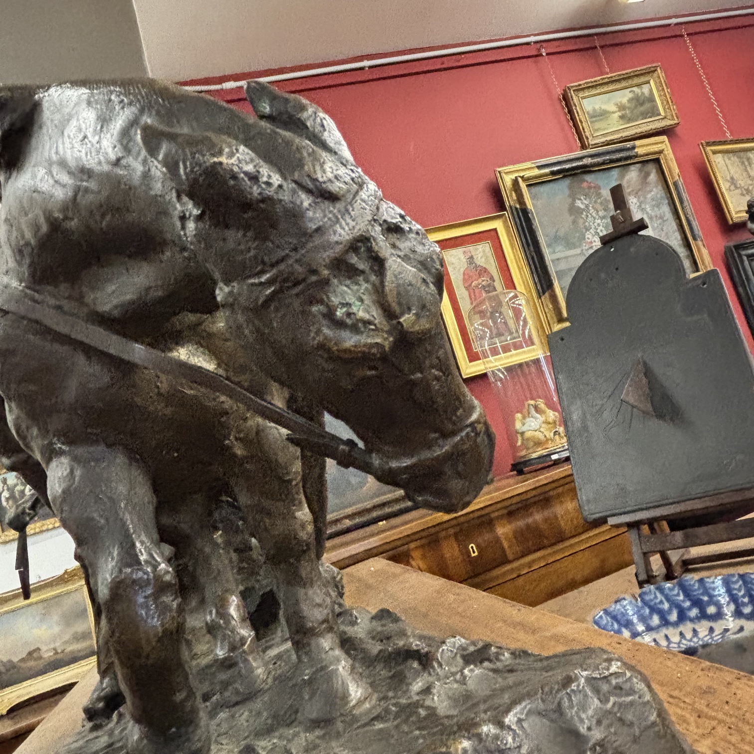 Antica scultura in bronzo “Lavoro e Vita “ Verismo 1910-1920 di Giuseppe Gronchi(1882 -1944) . Mis 65 x 35 h 23 - immagine 11