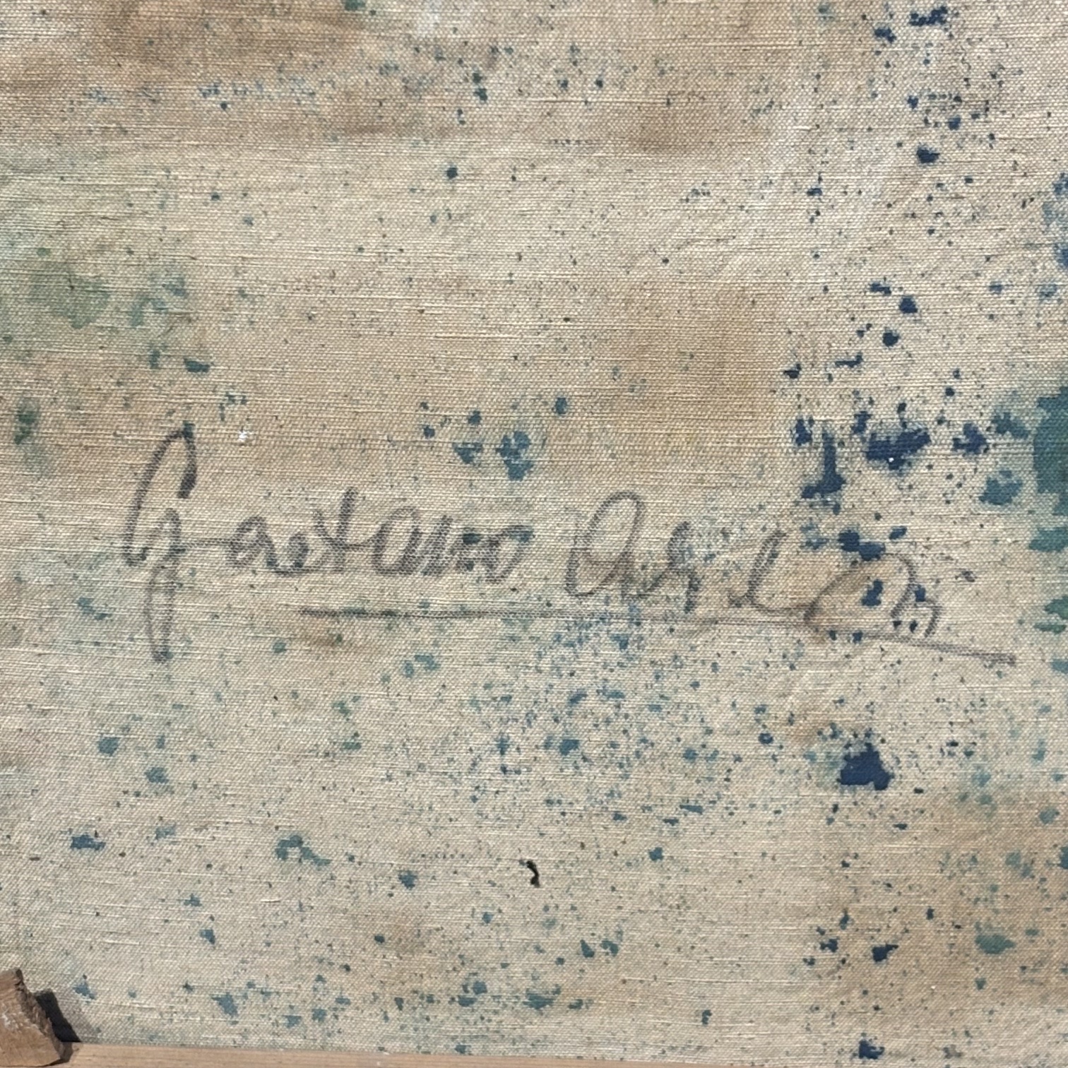 Coppia di dipinti olio su tela opera di Gaetano Alibrandi 1961. Arte moderna e contemporanea Mis 104 x 82 - immagine 14