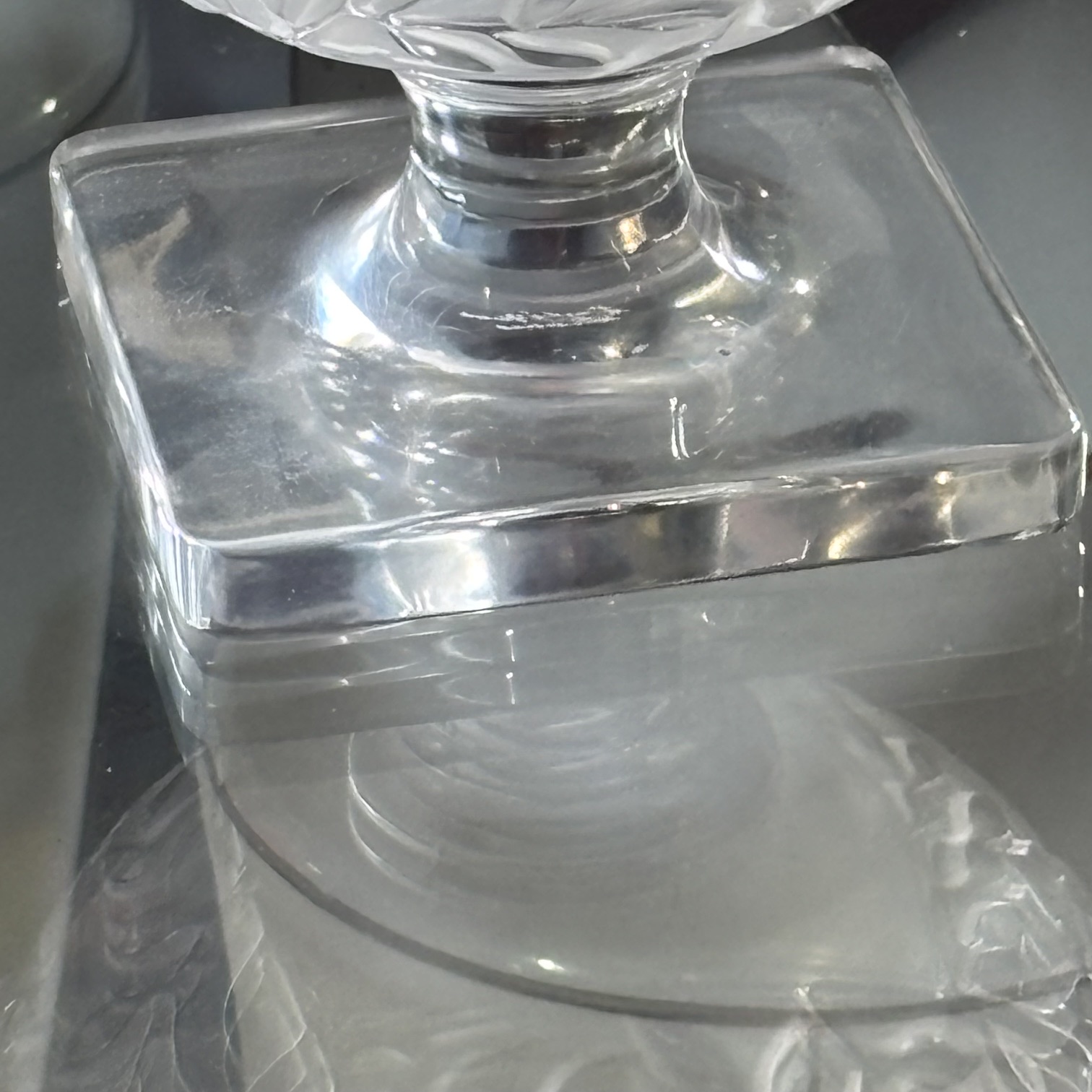Lalique coppa centrotavola Elisabeth in cristallo. 1960 - immagine 5