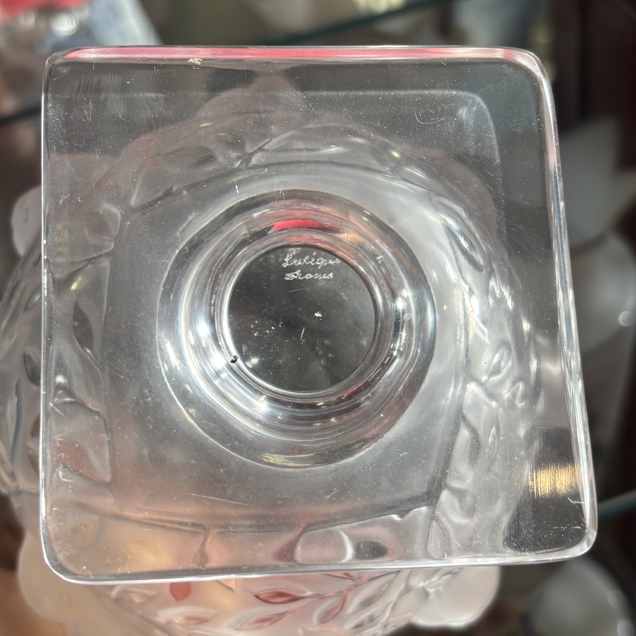 Lalique coppa centrotavola Elisabeth in cristallo. 1960 - immagine 8