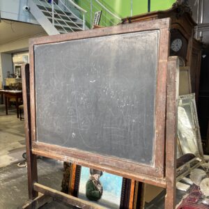 Alternative view of Antica rara lavagna disegno scuola 1920. MIs H175 cm L 144