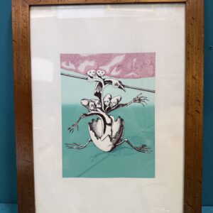 Alternative view of Litografia Prova d'autore, Enzo Carnebianca, 56x43cm