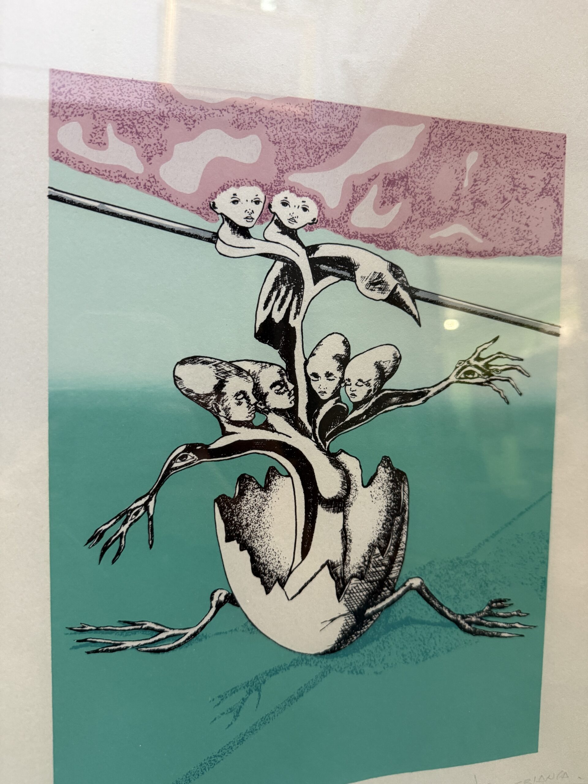 Litografia Prova d'autore, Enzo Carnebianca, 56x43cm - immagine 9