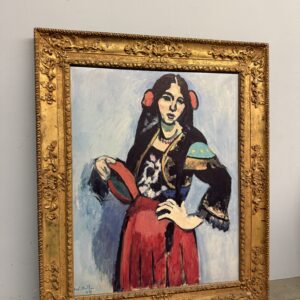 Alternative view of Olio su tavola "La spagnola" copia da Matisse, 112x92cm